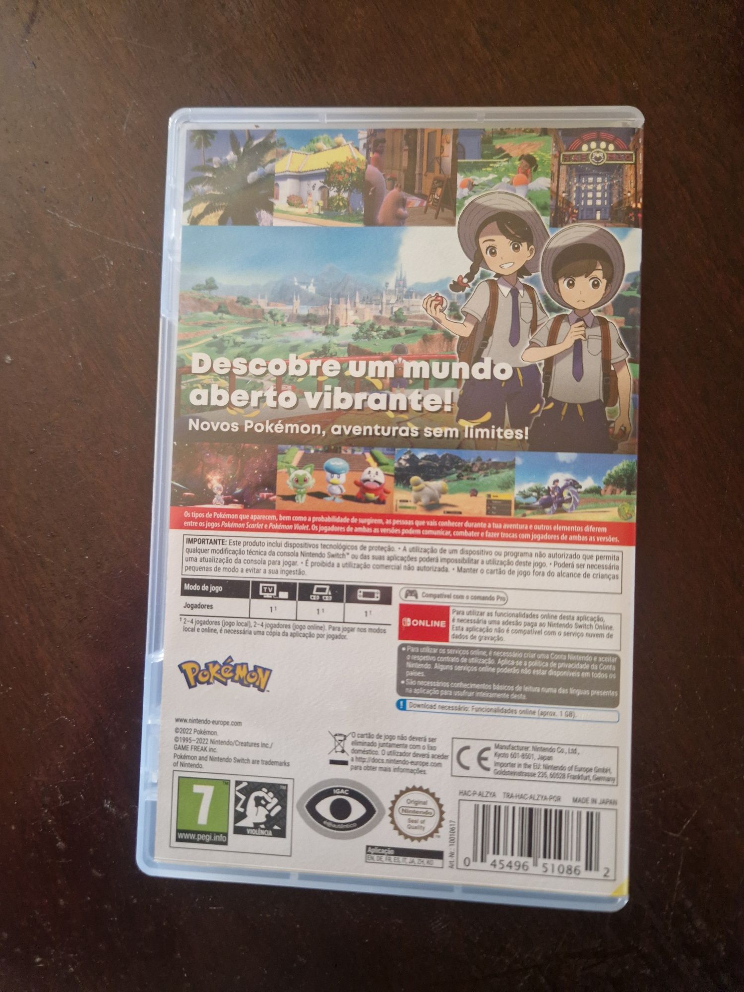 Jogo Pokemon Violet Nitendo