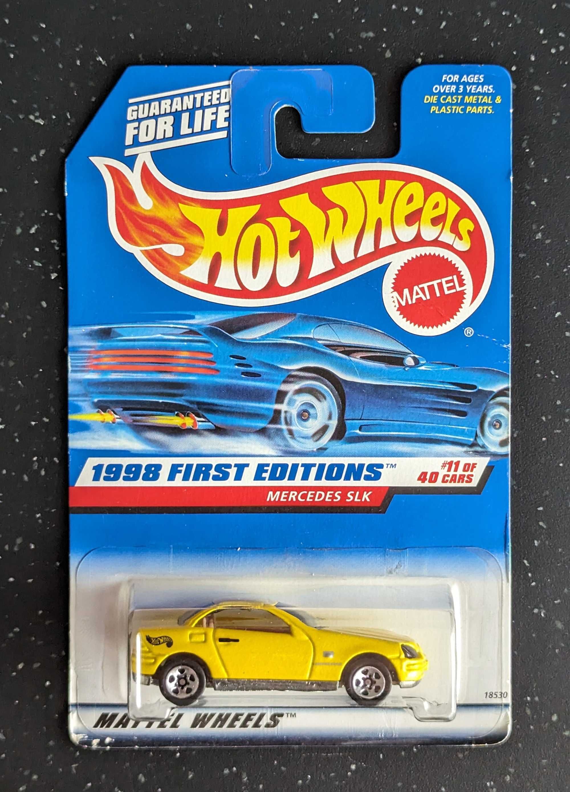 Hot Wheels Mercedes SLK 1998 First Edition