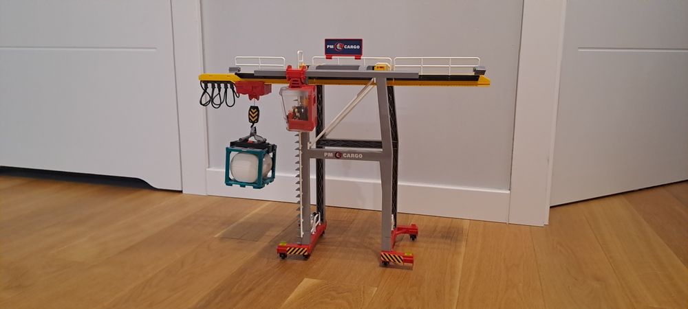Playmobil 70770 suwnica kontenerowa nabrzeżowa oryg. Karton i instrukc