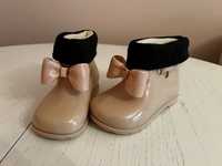 Гумові чоботи черевики для дощу утеплені резиновые сапоги с утеплителе