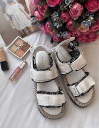 Sandaly Dior white