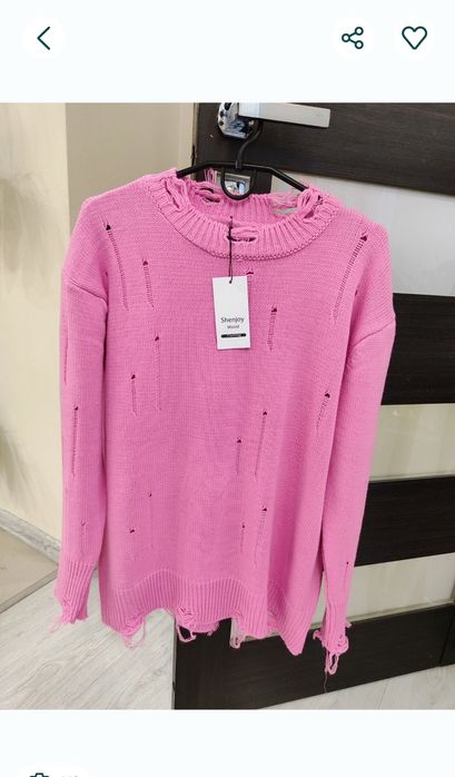 Кофта рванка світшот туніка 48-54