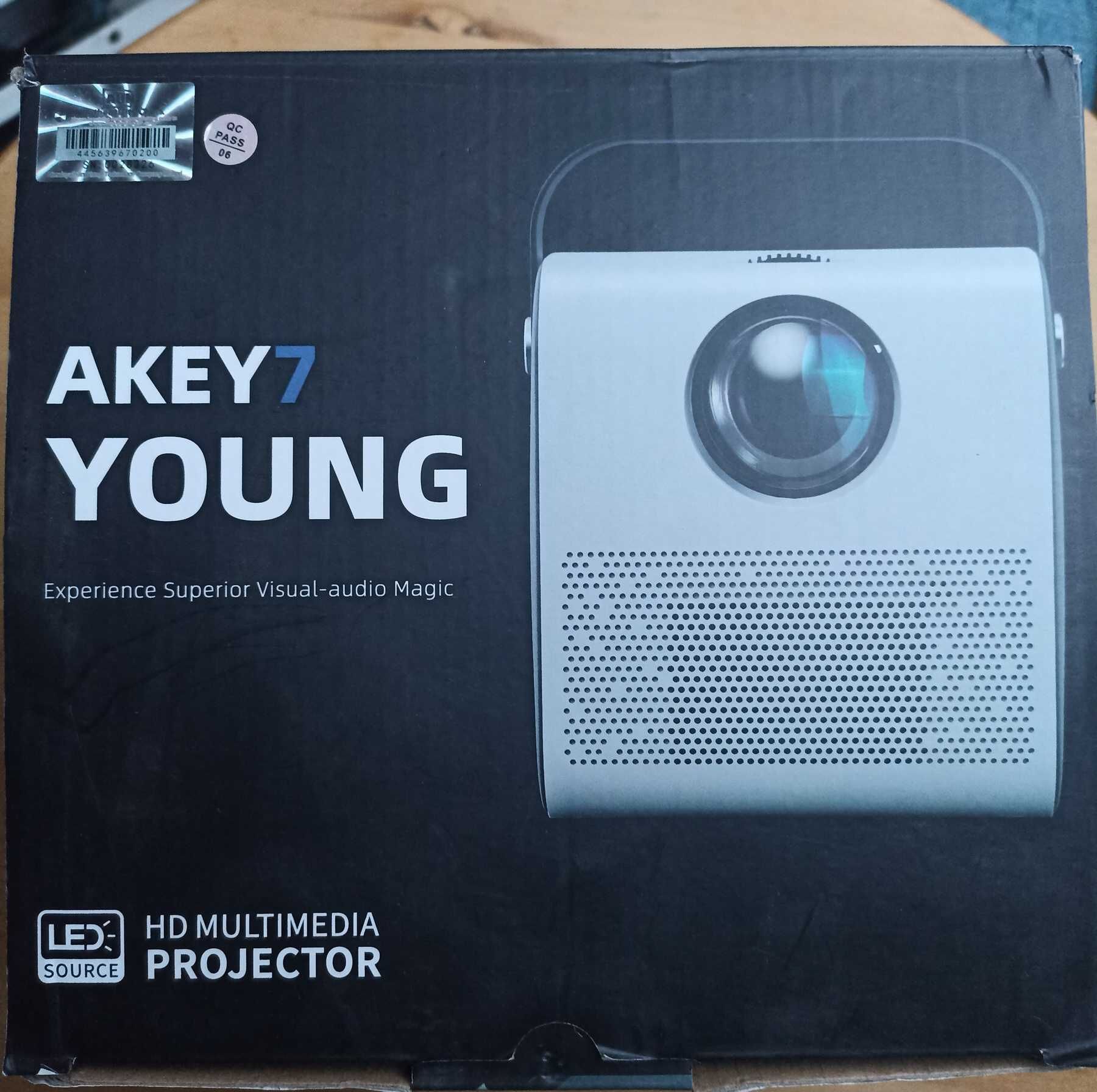 Projektor AUN AKEY7 YOUNG Głośnik Bluetooth