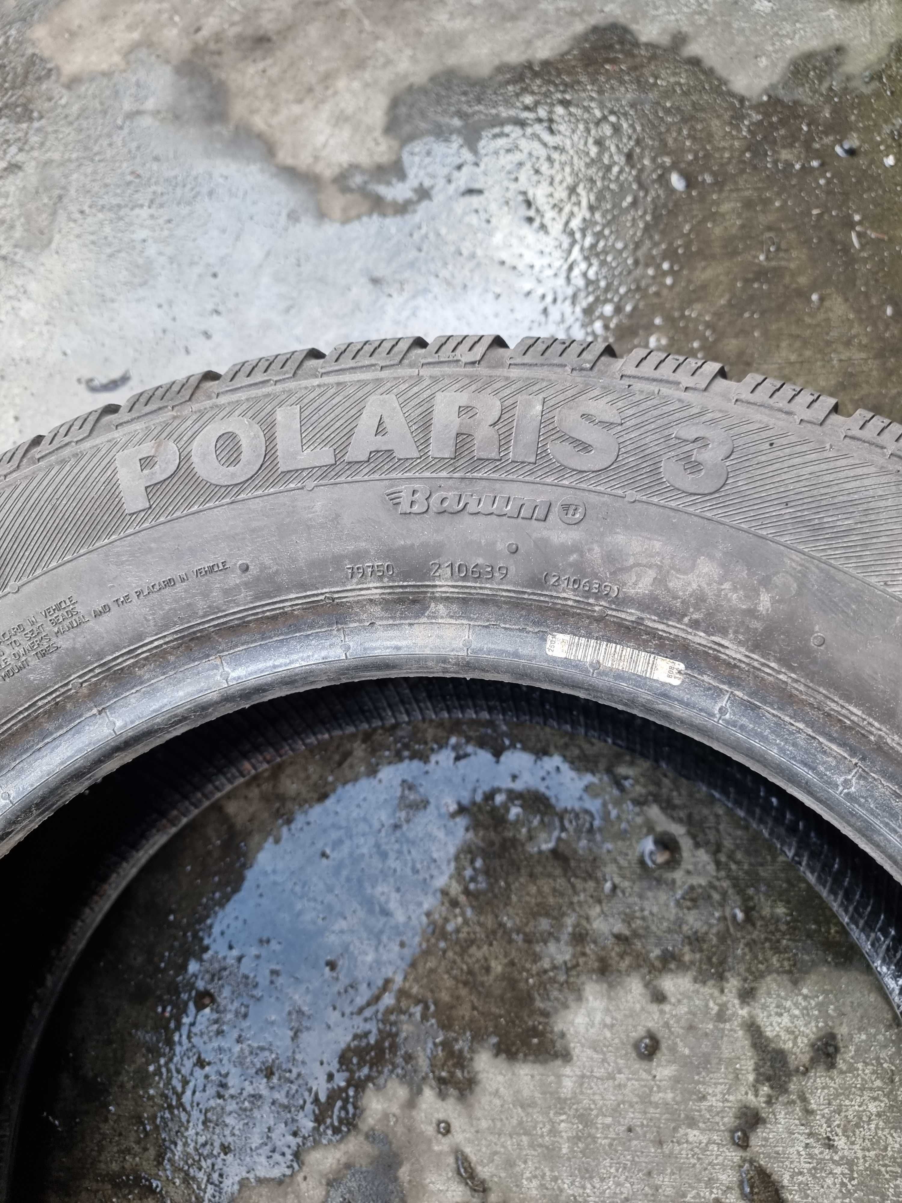Opony 2 szt. 195/65/15 2017 r. Barum Polaris 3 DOT 3917 6,6 mm