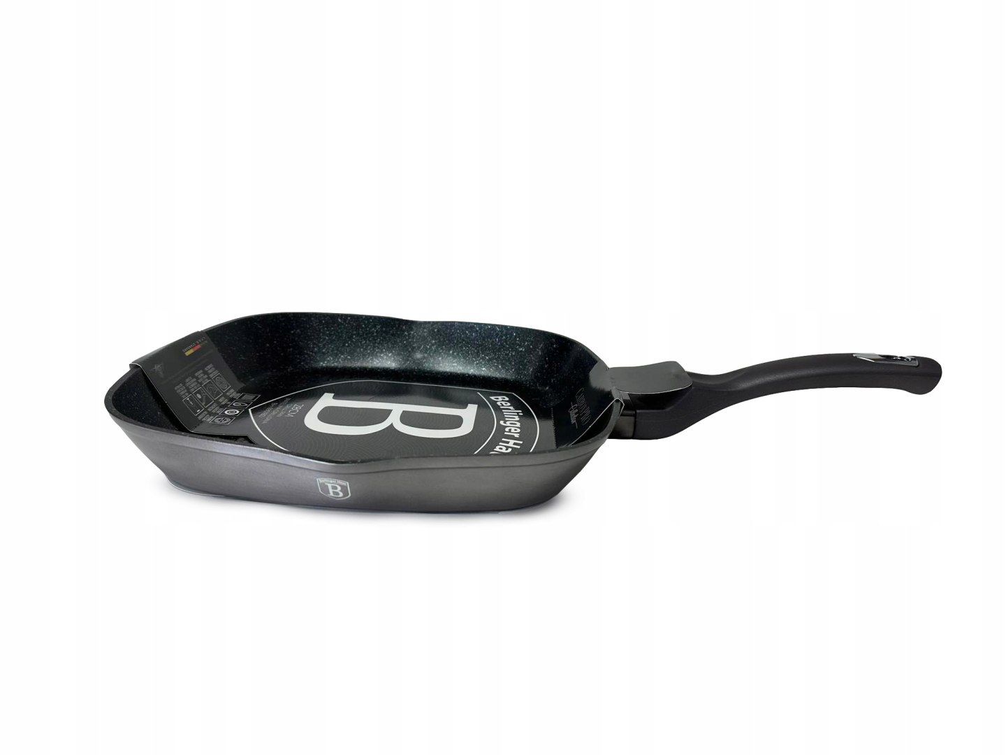 Patelnia grillowa Berlinger Haus 28 cm marmurkowa BH nieprzywierająca