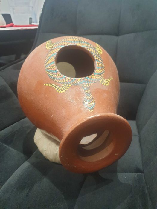 instrument muzyczny udu duże oryginalne gliniane