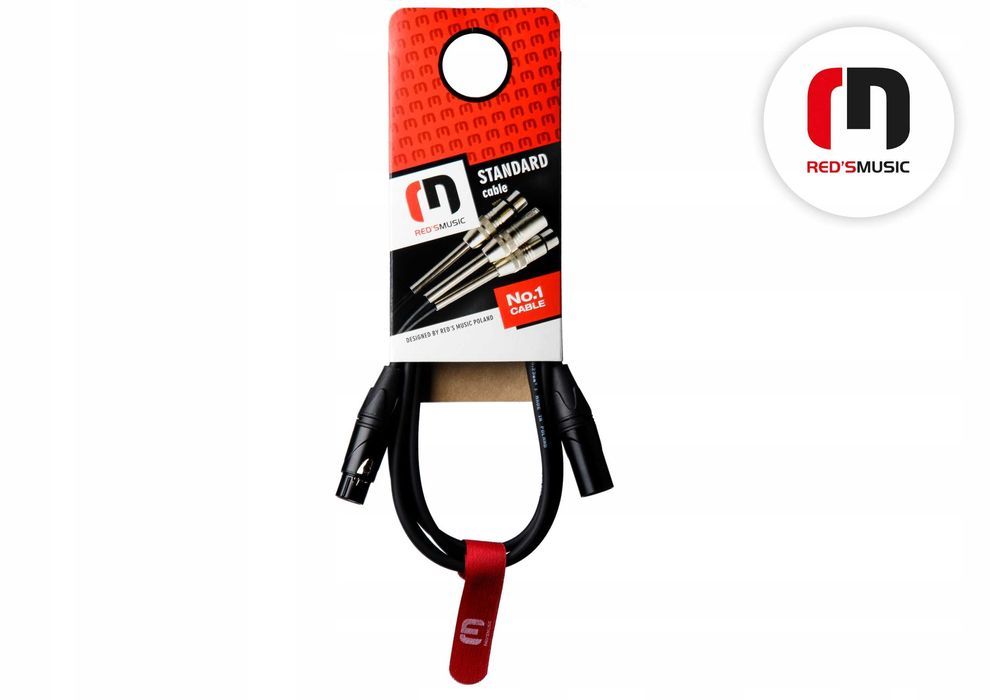 Red's Music Przewód Kabel DMX Do Świateł XLR-XLR 2,0m FV DX 0120