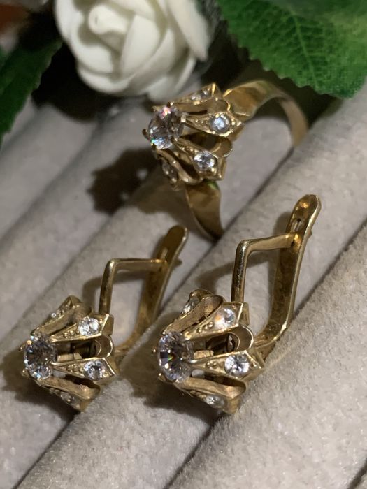 Серебро 925 /750 позолота