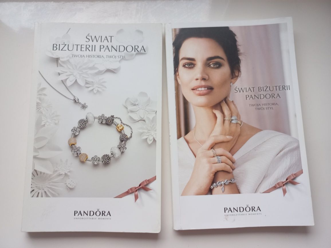 Katalogi Pandora od 2015 do 2018