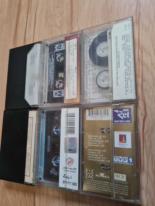 Mega zestaw kasety maanam sade phil collins kayah queen