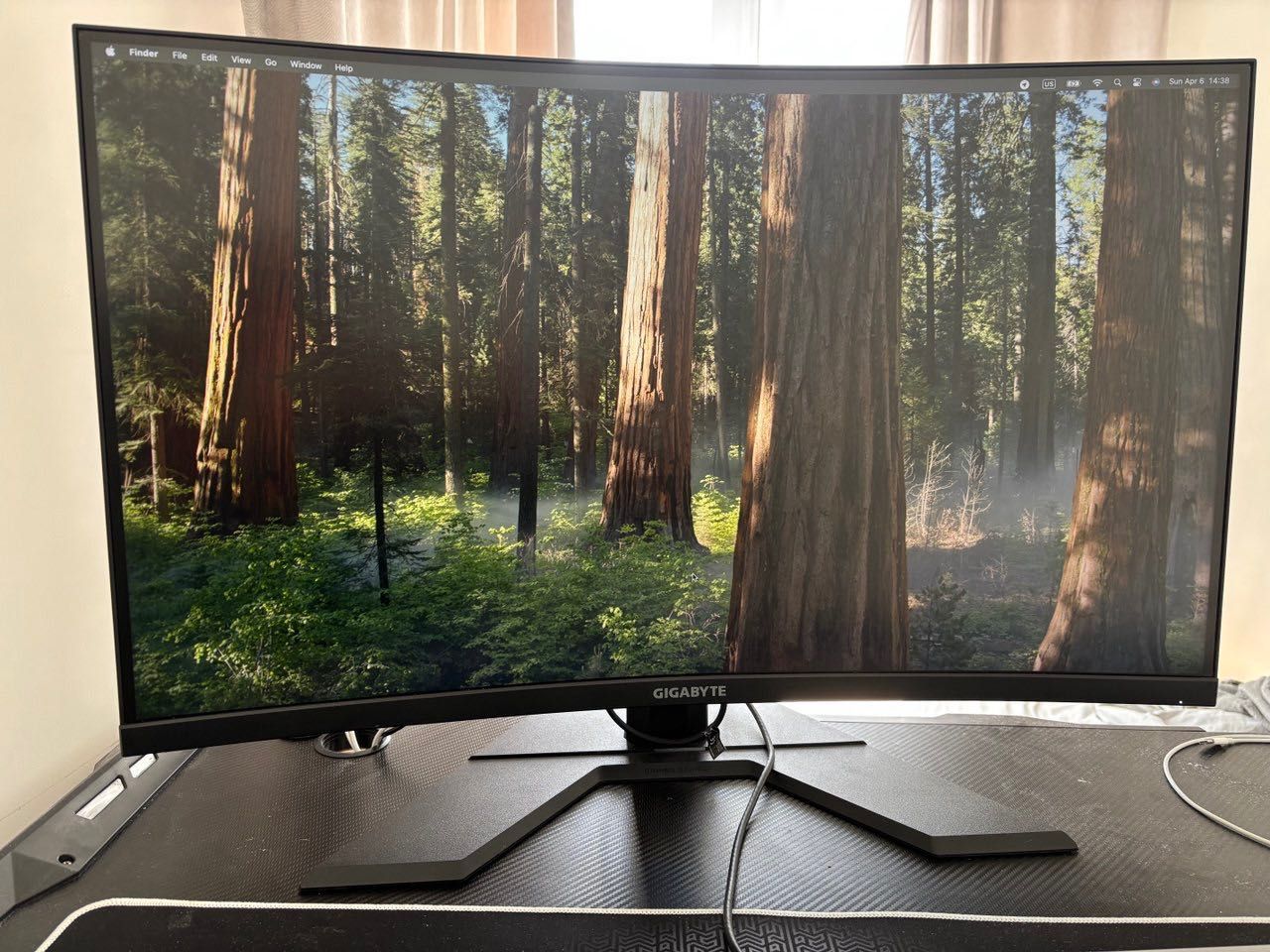 Monitor Gigabyte M32UC 32" 4K VA 144Hz 1ms Zakrzywiony Gamingowy