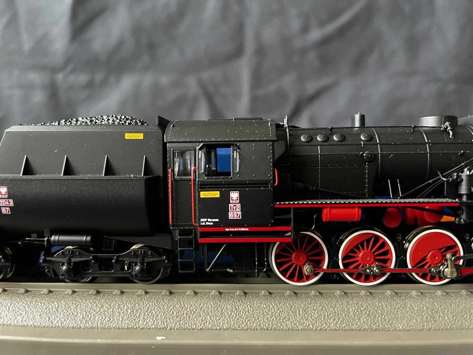 PKP - ROCO - Ty2-697 - DCC ESU SOUND Poprawiony - Czerwone Zbiorniki