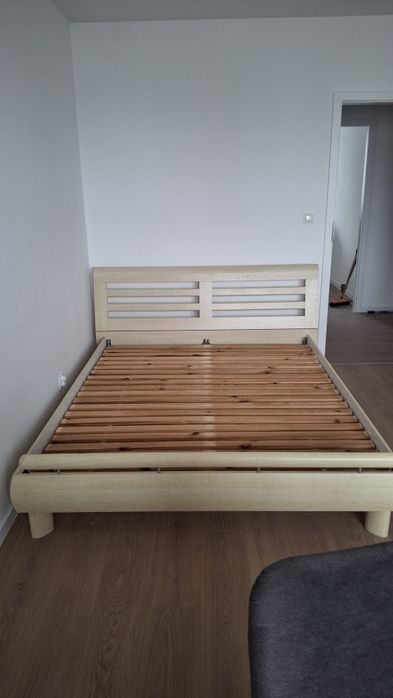 Łóżko drewniane 160x200 plus szafki nocne gratis