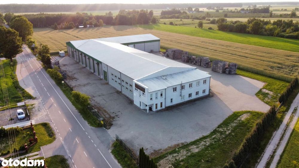 Obiekt chłodnie hala magazyn plac przetwórnia woj.lubelskie
