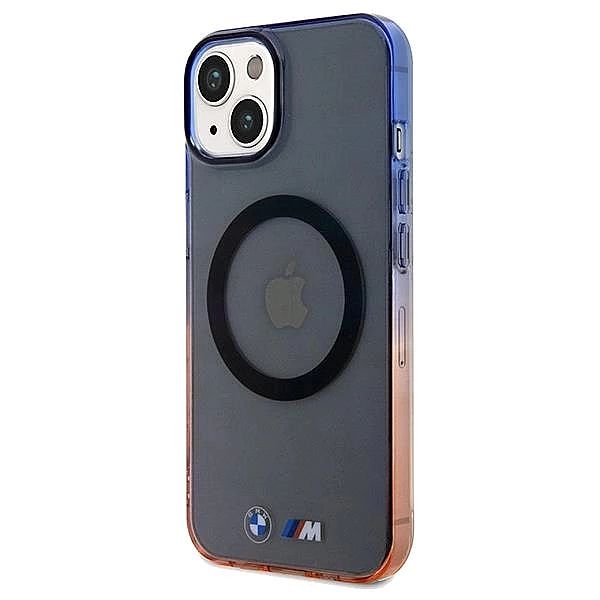 Etui BMW Gradient Bumper MagSafe na iPhone 15 / 14 / 13 - szare