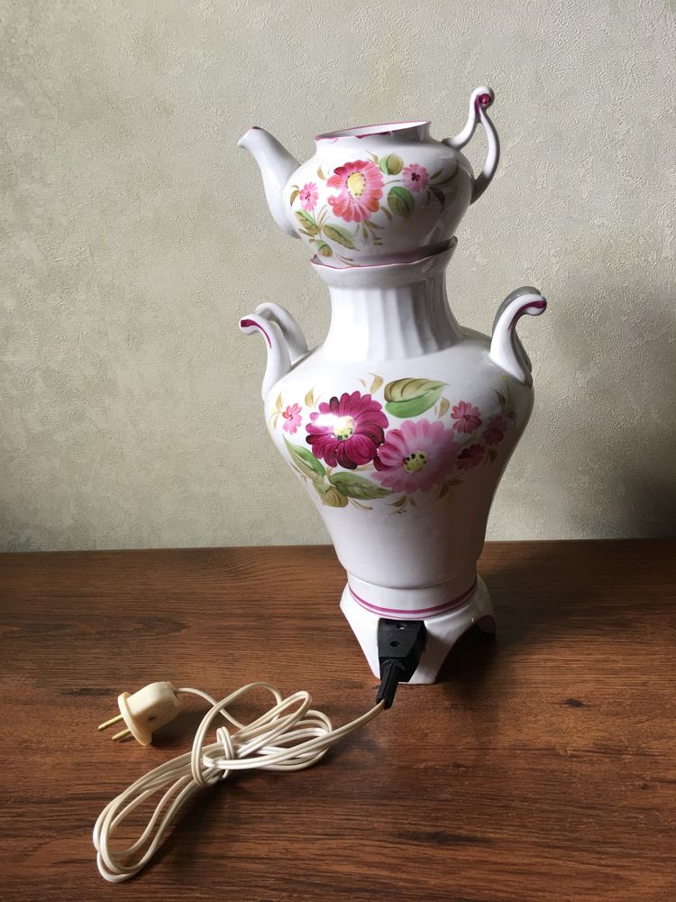 Чайник фарфоровий електричний