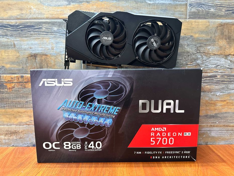 Видеокарта Asus Radeon RX 5700 EVO OC 8GB GDDR6 (256bit) (1565/14000)