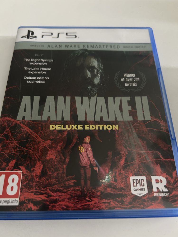 Gra Alan wake 2 delux edition + remastered digital edition Ps5