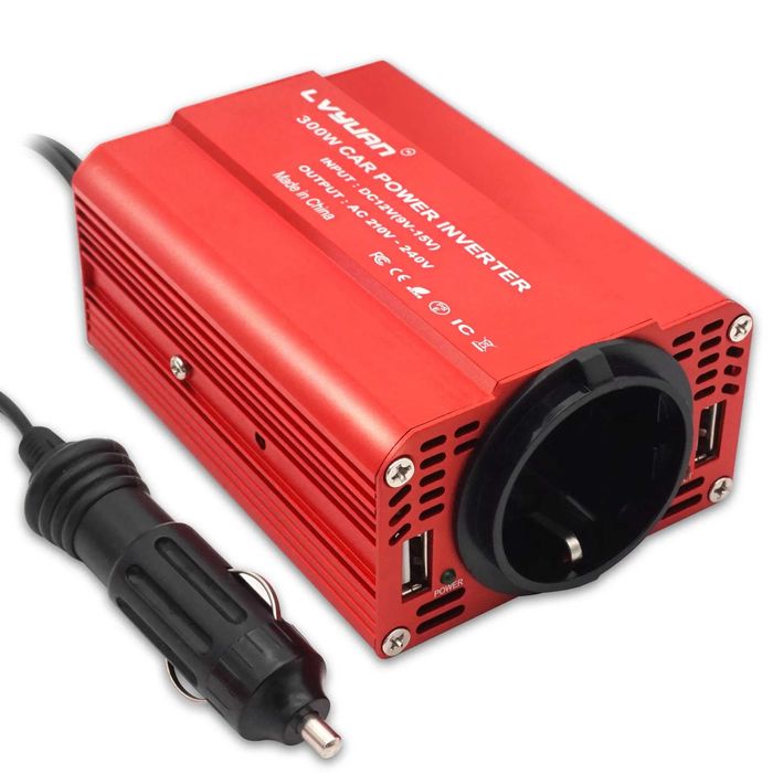 Інвертер (інвертор, inverter) 300W 12V до 220V