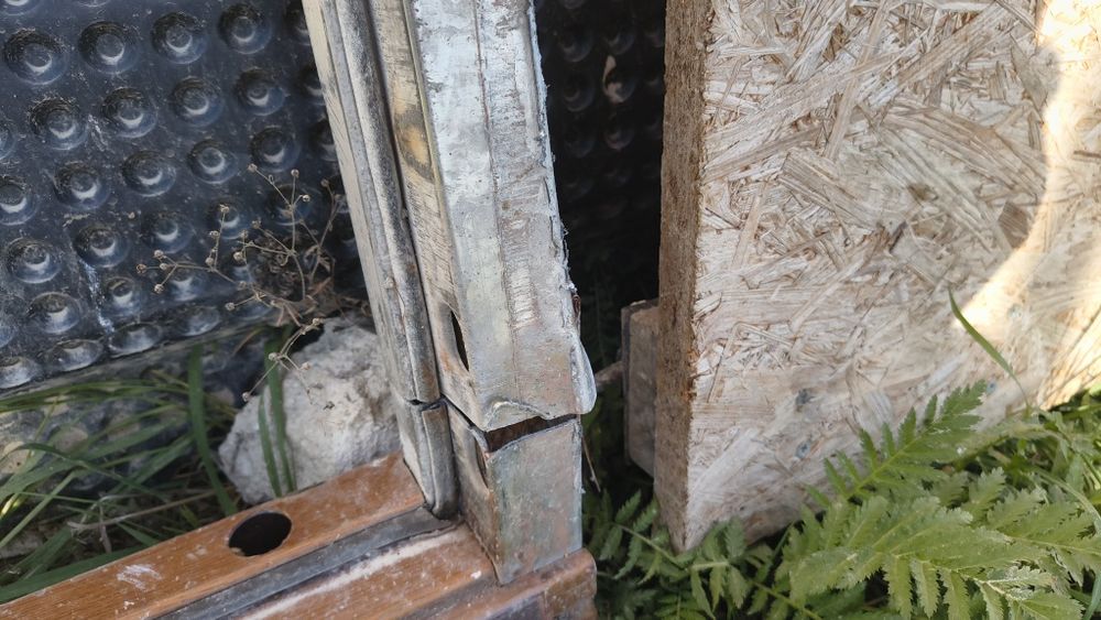 Drzwi zewnętrzne tymczasowe na budowę