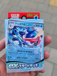 Pokemon TCG Ekskluzywny japonski battle deck Greninja EX