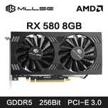 Відеокарта MLLSE Radeon RX580 8GB Графическая видеокарта soyo elsa