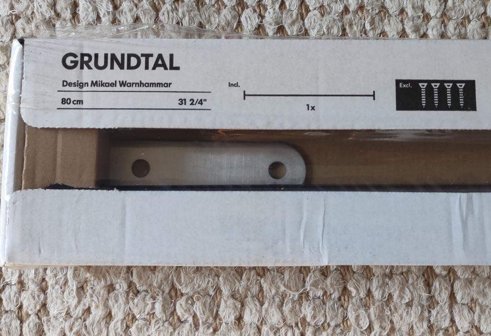 Toalheiro IKEA Grundtal 80cm