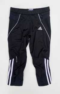 Legginsy Rybaczki M 38 Czarne Adidas Kolarki Sportowe