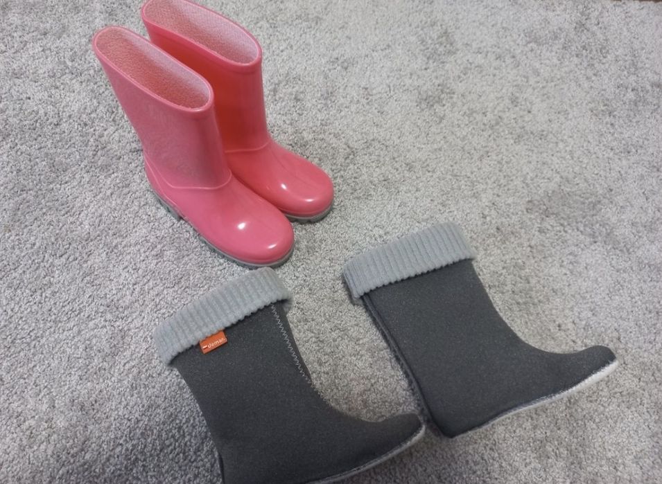 Гумові чобітки Demar 26/27 для дівчинки