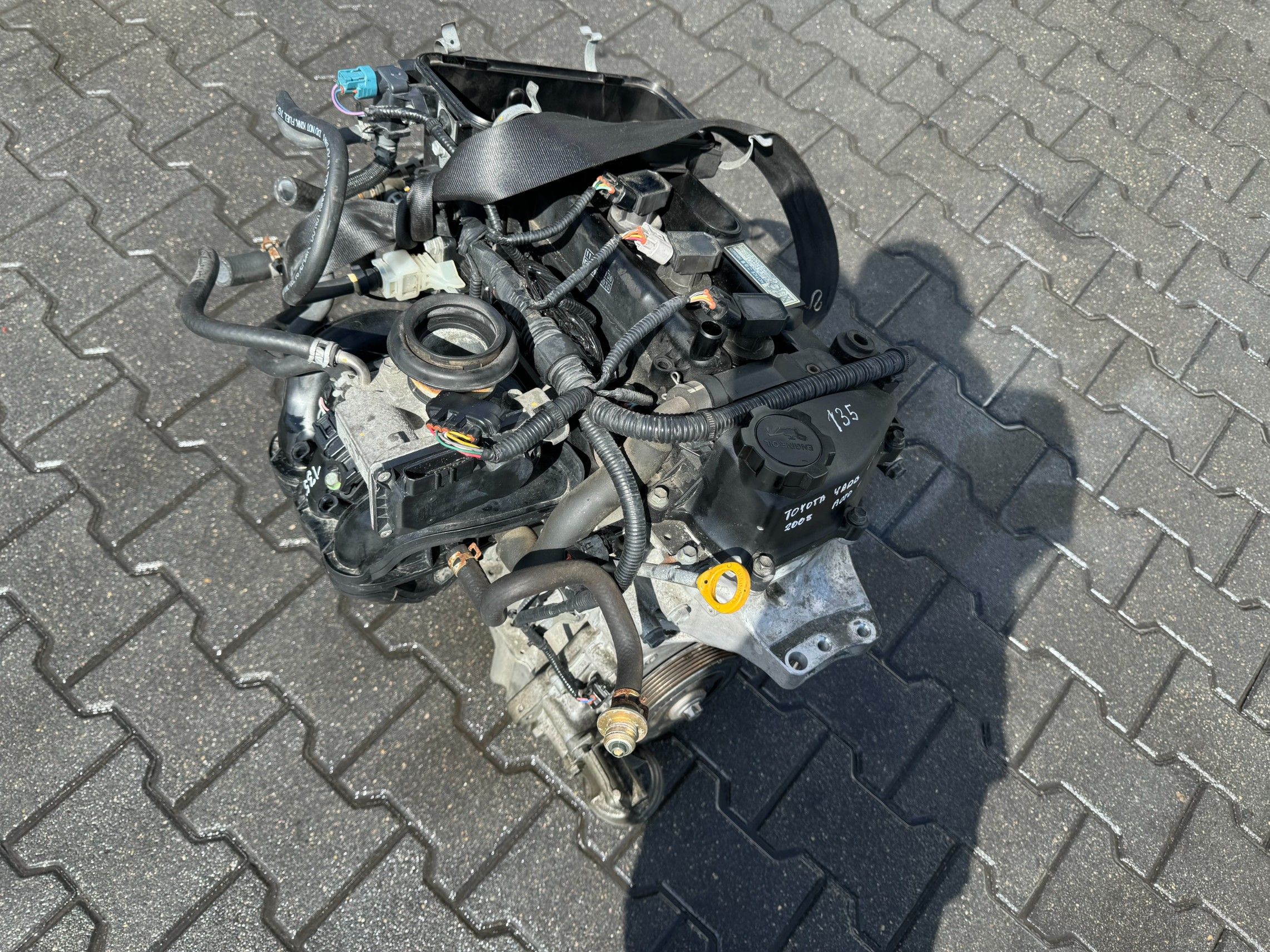 Silnik Kompletny 1.0 12V 1KR Toyota Yaris 2008 (Auto)