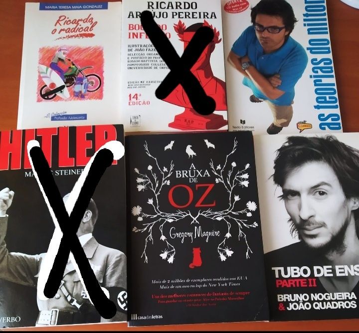 Livros diversos bom estado