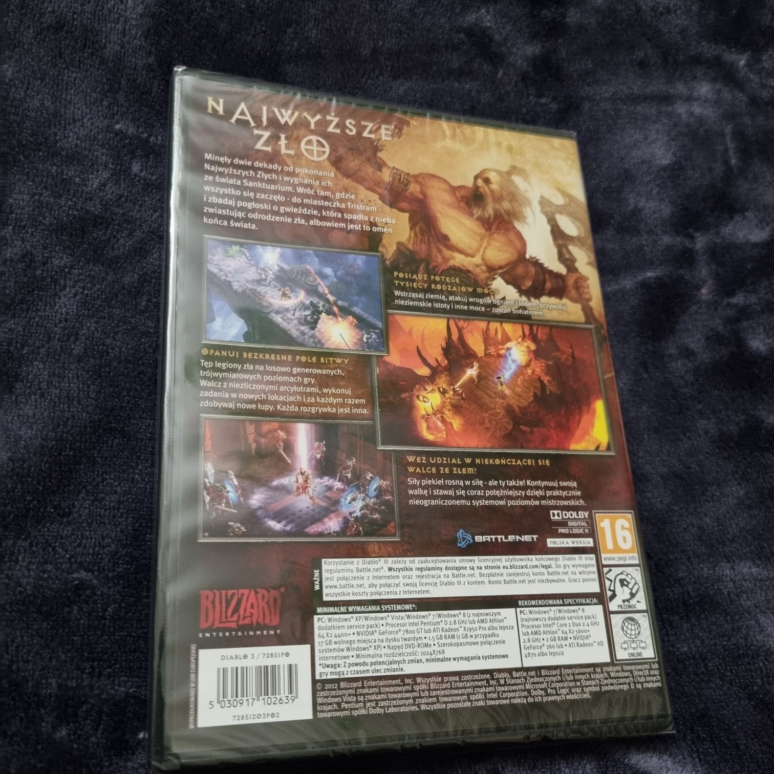 Diablo 3 PC Polskie wydanie Folia