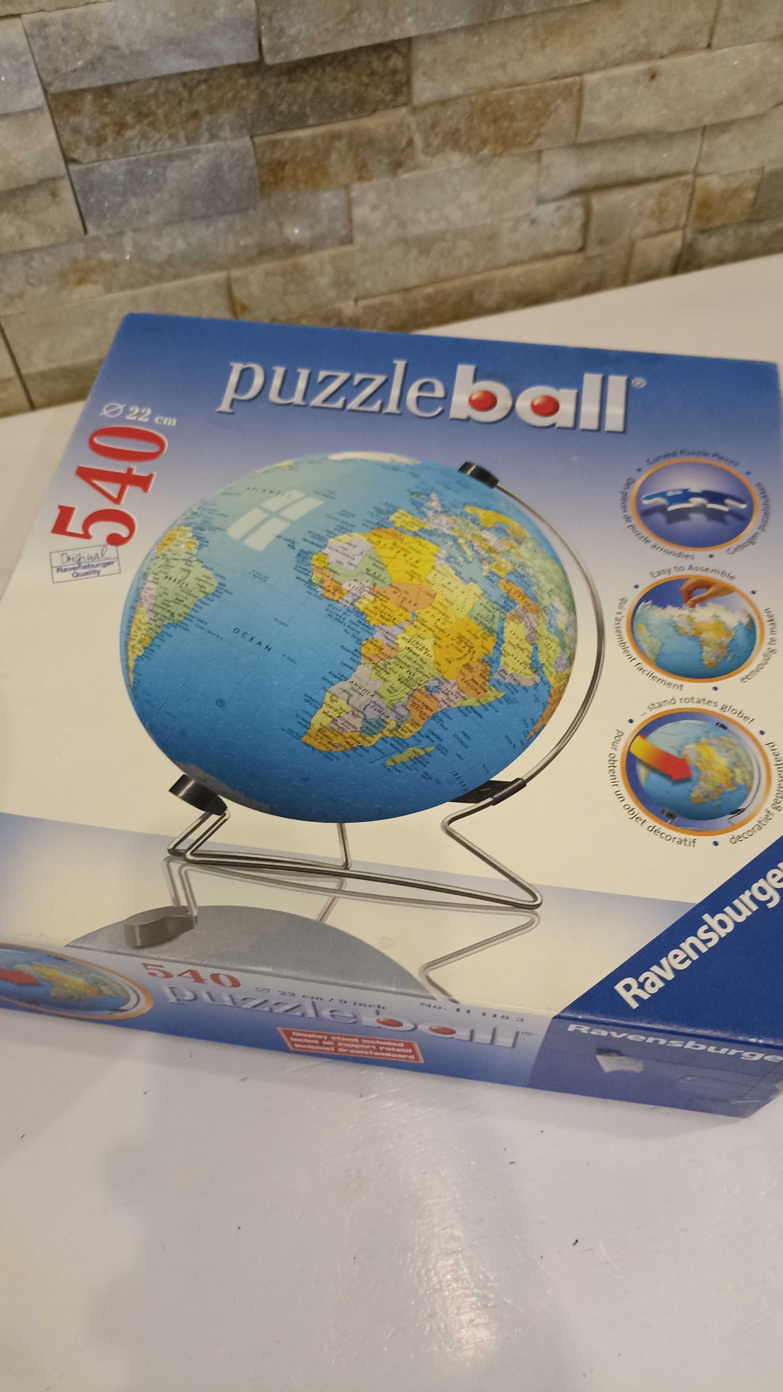 Puzzle 3D PREMIUM Globus 540 ELEMENTÓW