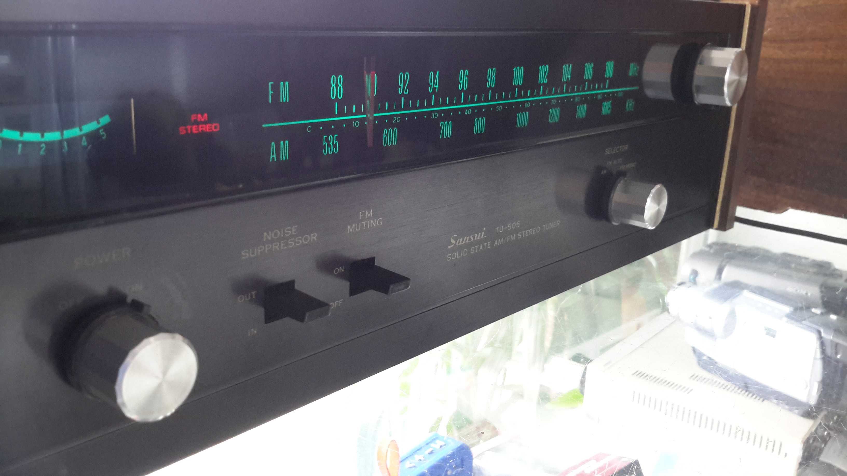 Sansui TU-505, Sintonizador Vintage.