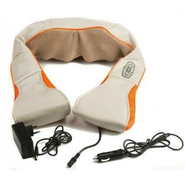 Роликовий масажер для шиї та спини з підігрівом Massager Kneading