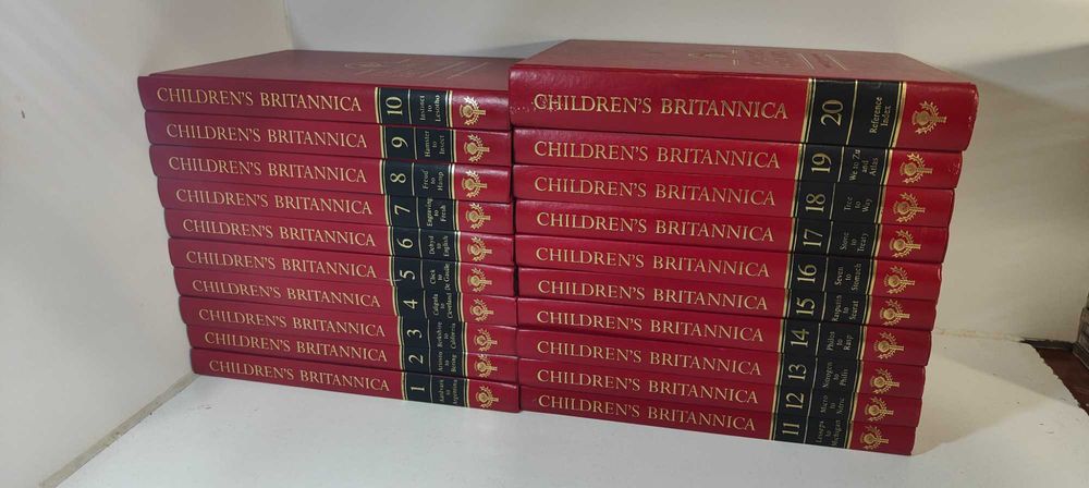 Enciclopédia CHILDREN'S BRITANNICA 20 vol. Ref: Mont