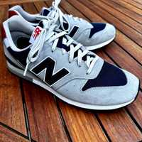 Buty męskie New Balance NB 996, rozmiar 44, szaro-granatowe