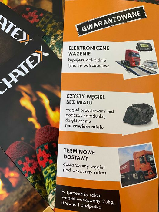 Węgiel orzech I 40-80 mm25-26 MJ/kg