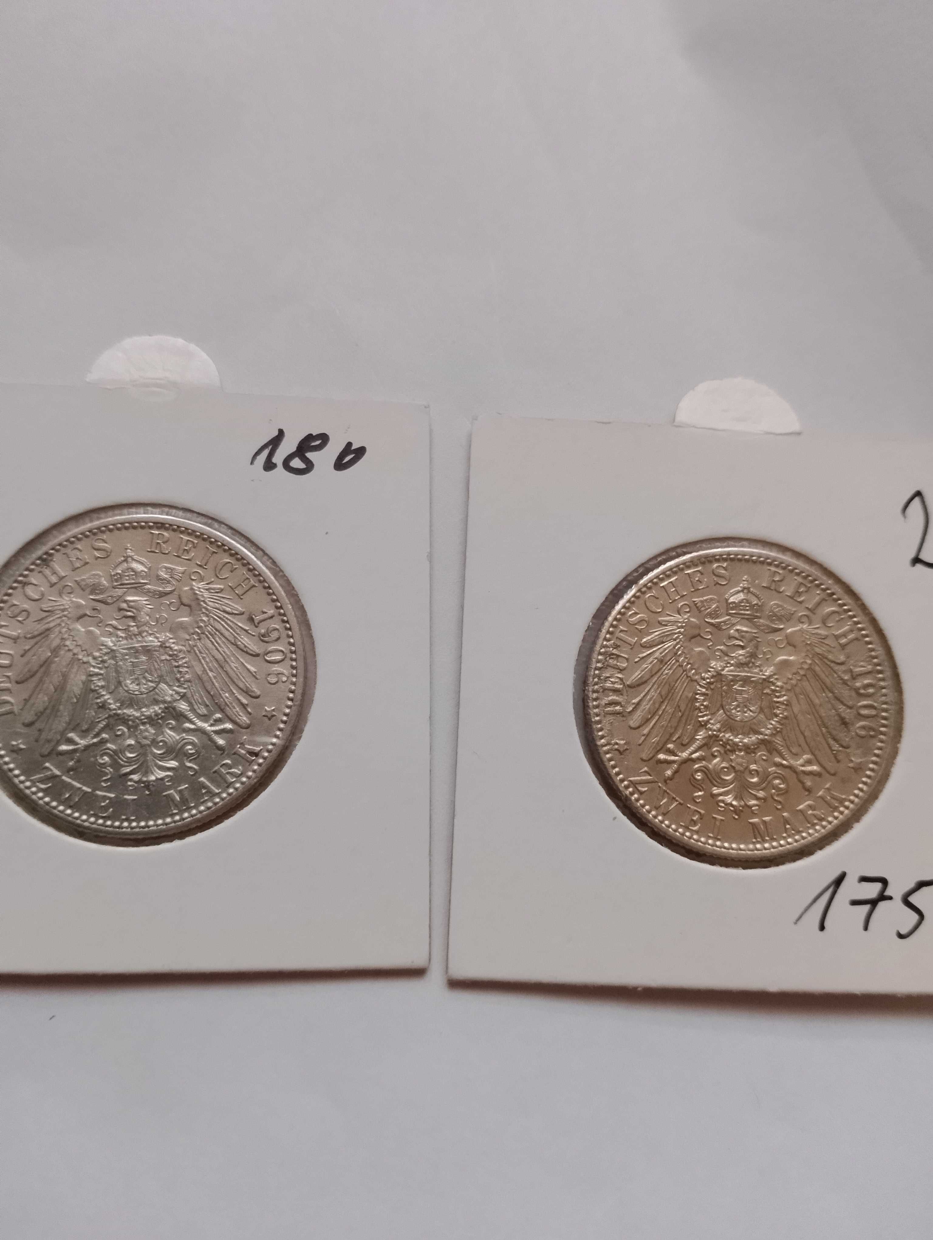 2 marki 1906 Badenia -super stan