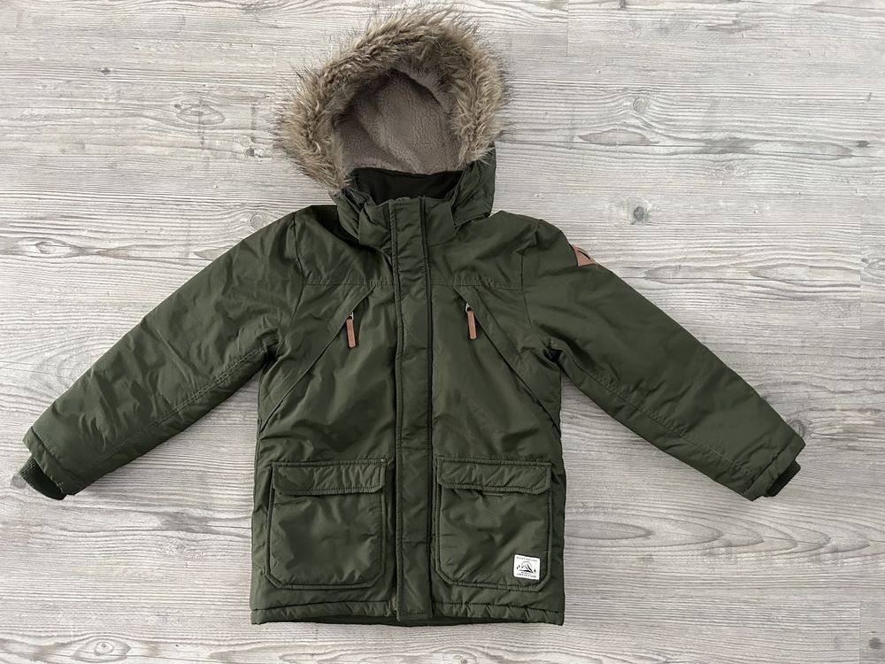 Kurtka zimowa h&m jak NOWA rozm 128 parka