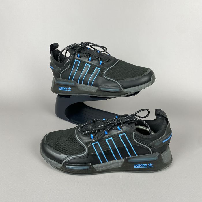 р.46 Оригінал! Кросівки Adidas NMD_V3 Black/Blue HQ6637 Originals