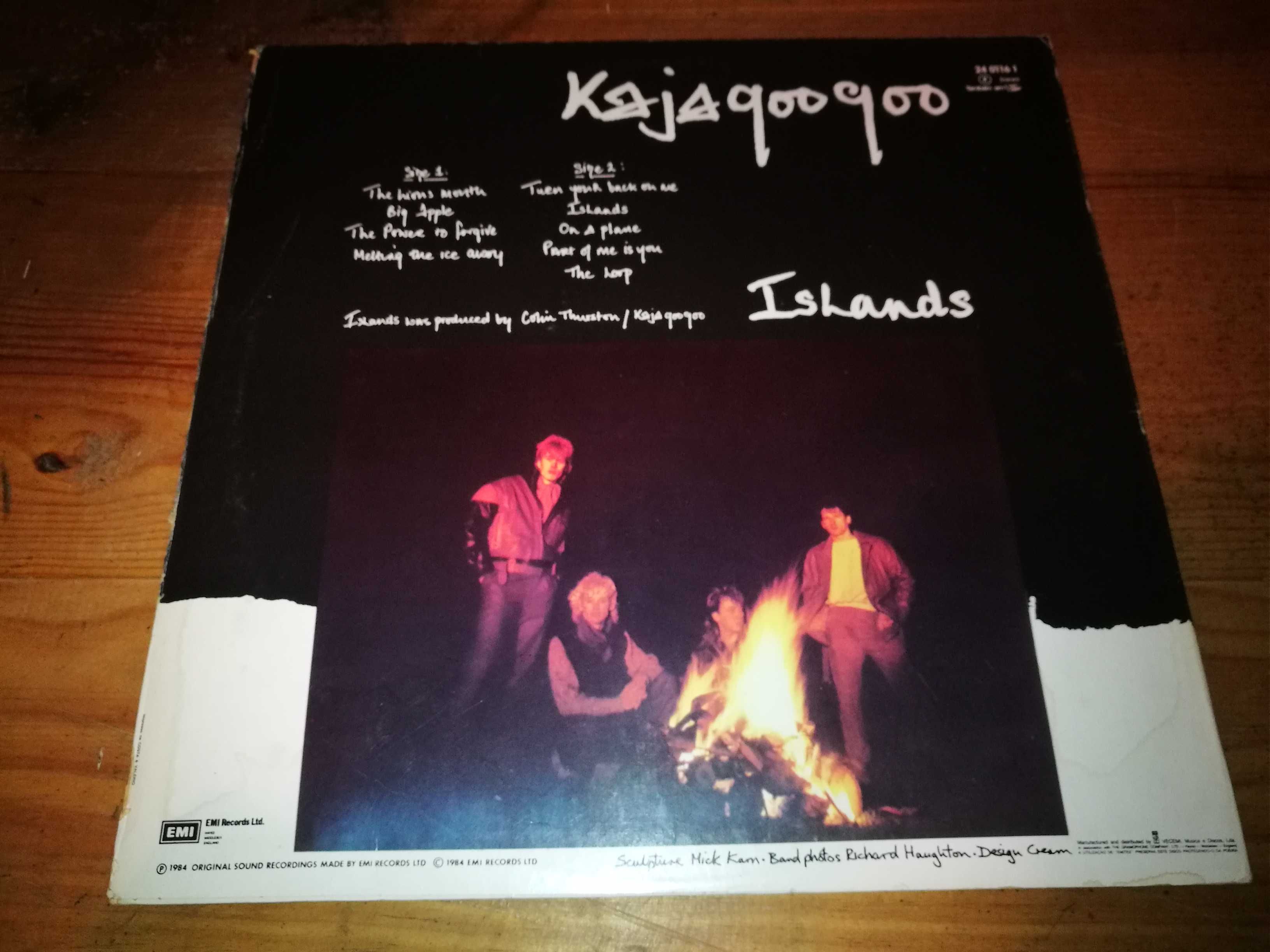 KAJAGOOGOO - Islands   (Ed Portuguesa - 1984) LP