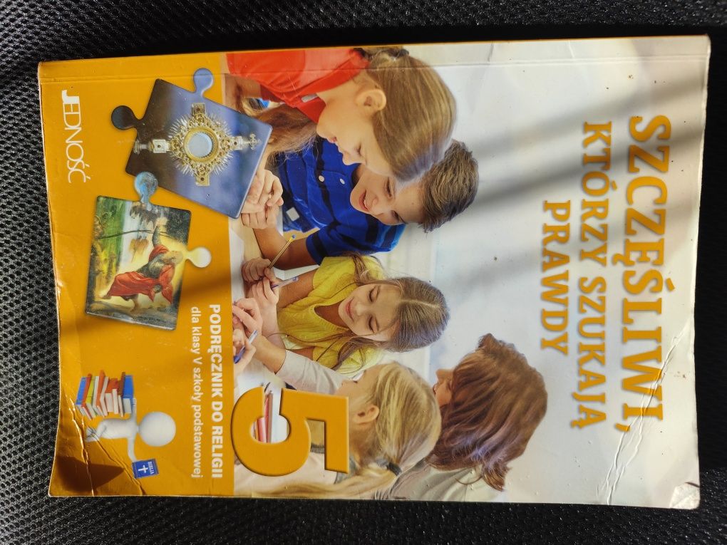 Podręcznik do religii Szczęśliwi którzy szukają prawdy klasa 5