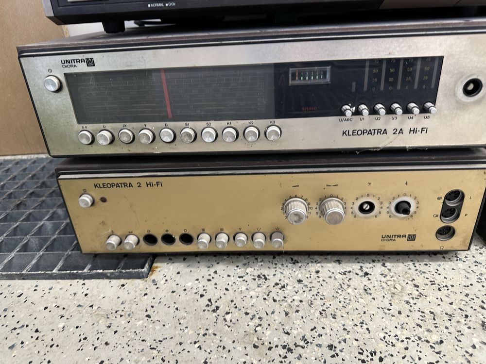 Unitra Kleopatra! Universum! Silver HiFi! Elin 8035! Sprzęt audio PRL