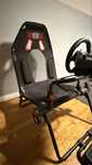 Zestaw: fotel gamingowy + kierownica Logitech G920