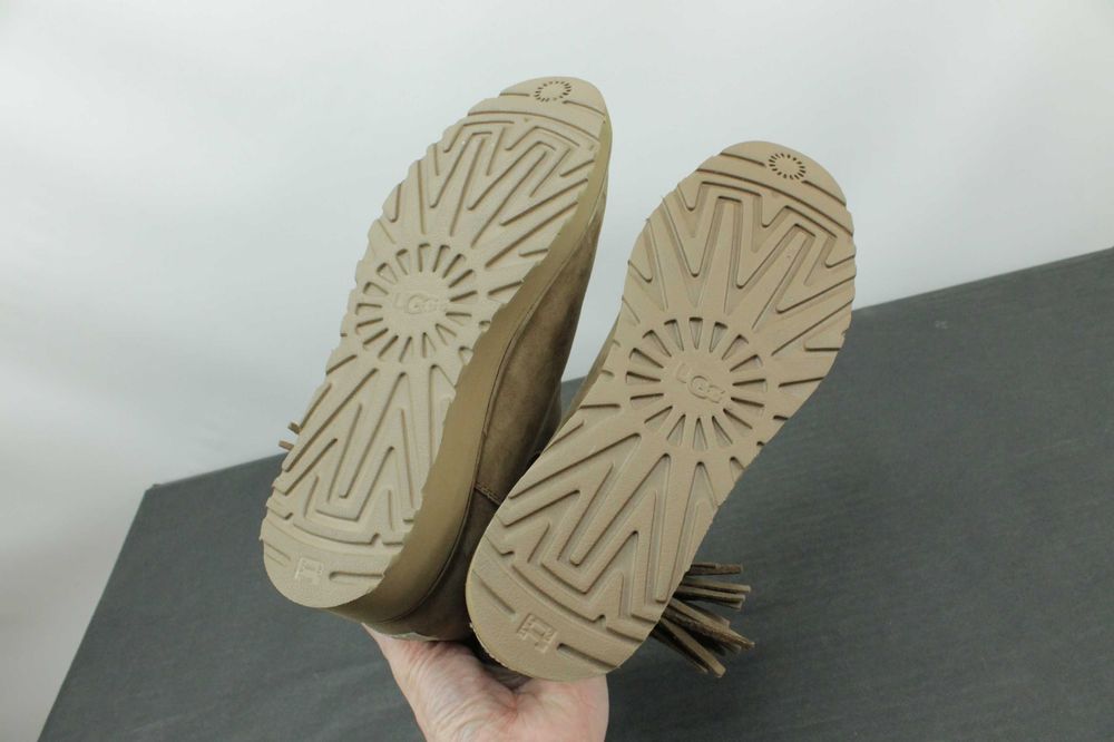 Шикарні Шкіряні уги черевики UGG Cindy Tassle ОРИГІНАЛ Розмір 38