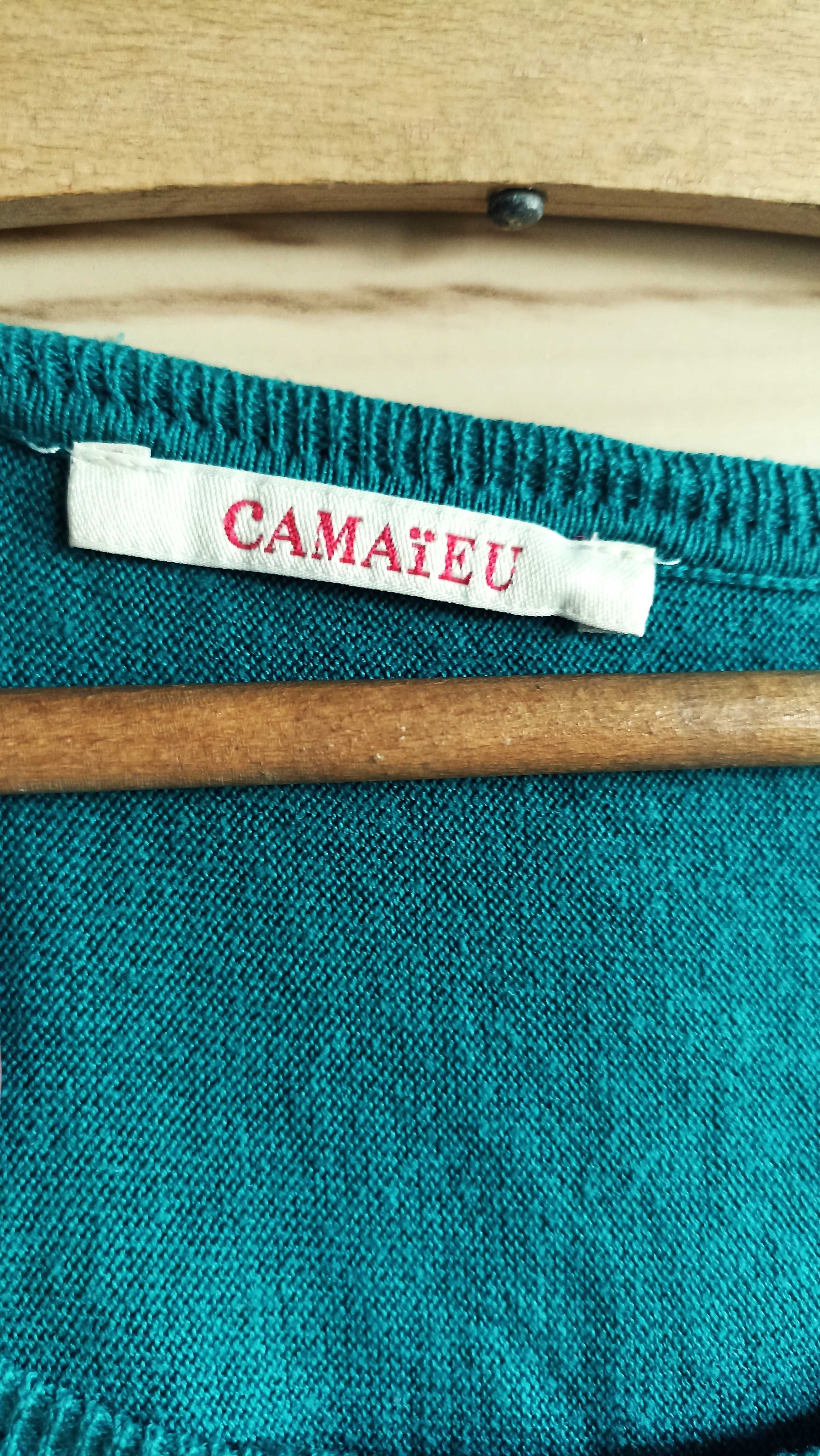 damski zielony sweter