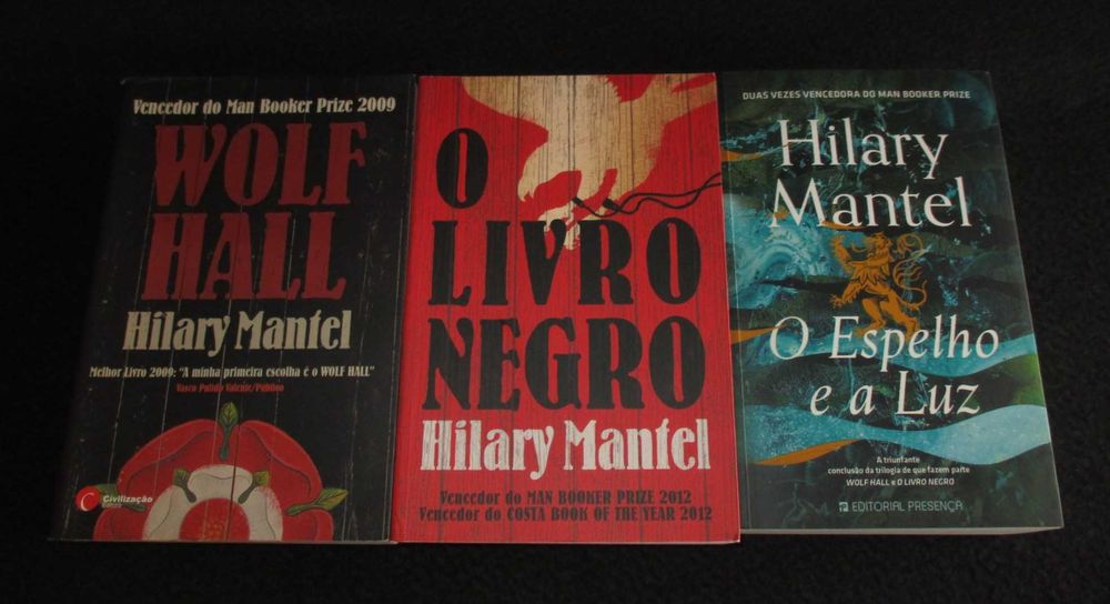 Livros Trilogia Thomas Cromwell Hilary Mantel