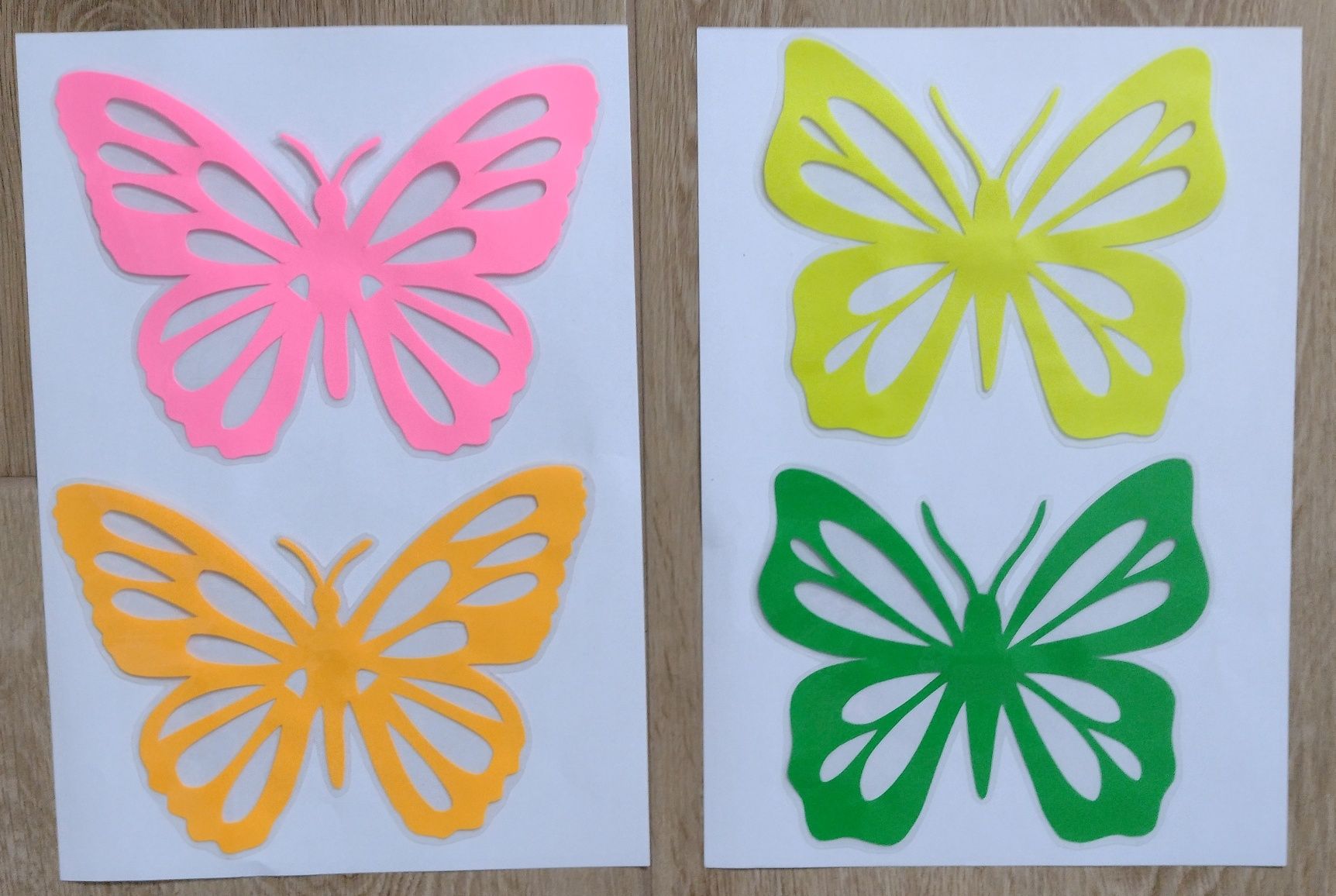 Motylki 12 sztuk dekoracje wiosenne do przedszkola szkoły
