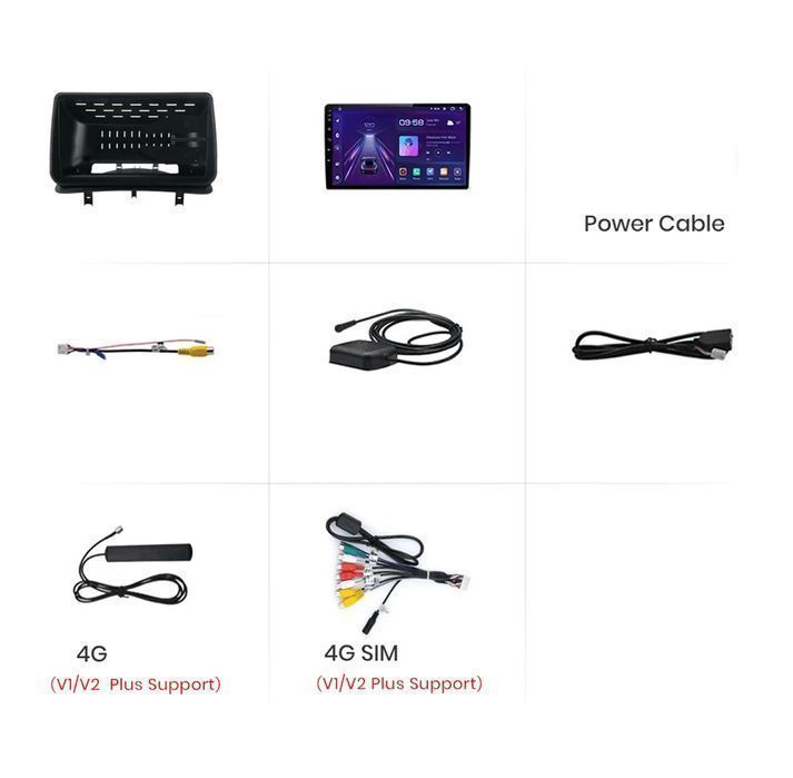 Nowoczesne radio Android do Renault Clio 3, 2GB, 32GB